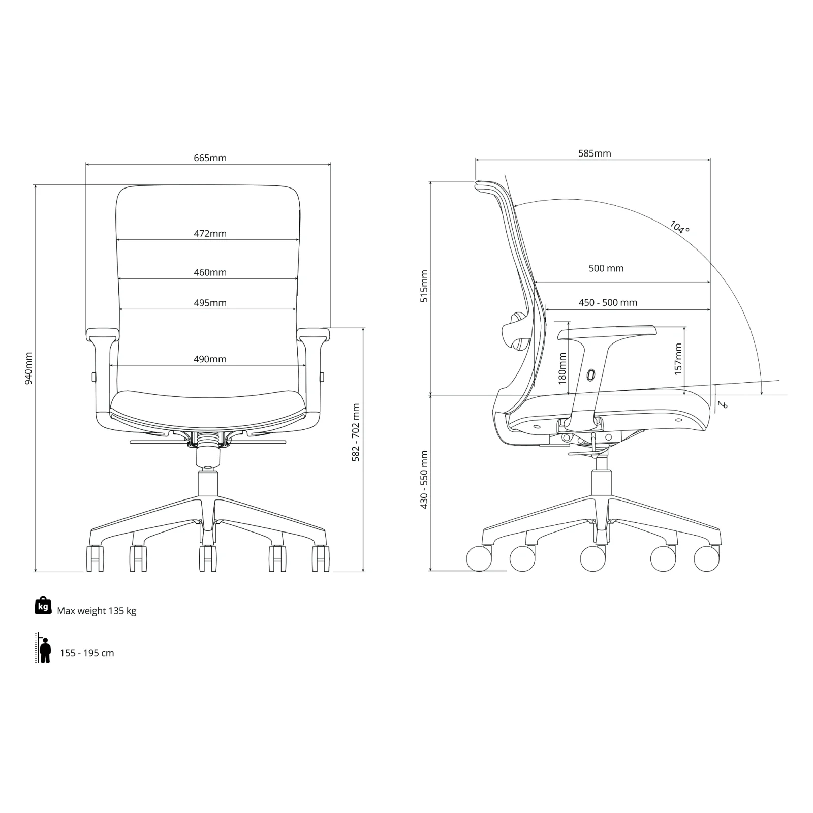 Poko | Ergonomic Office Chair - Image 10