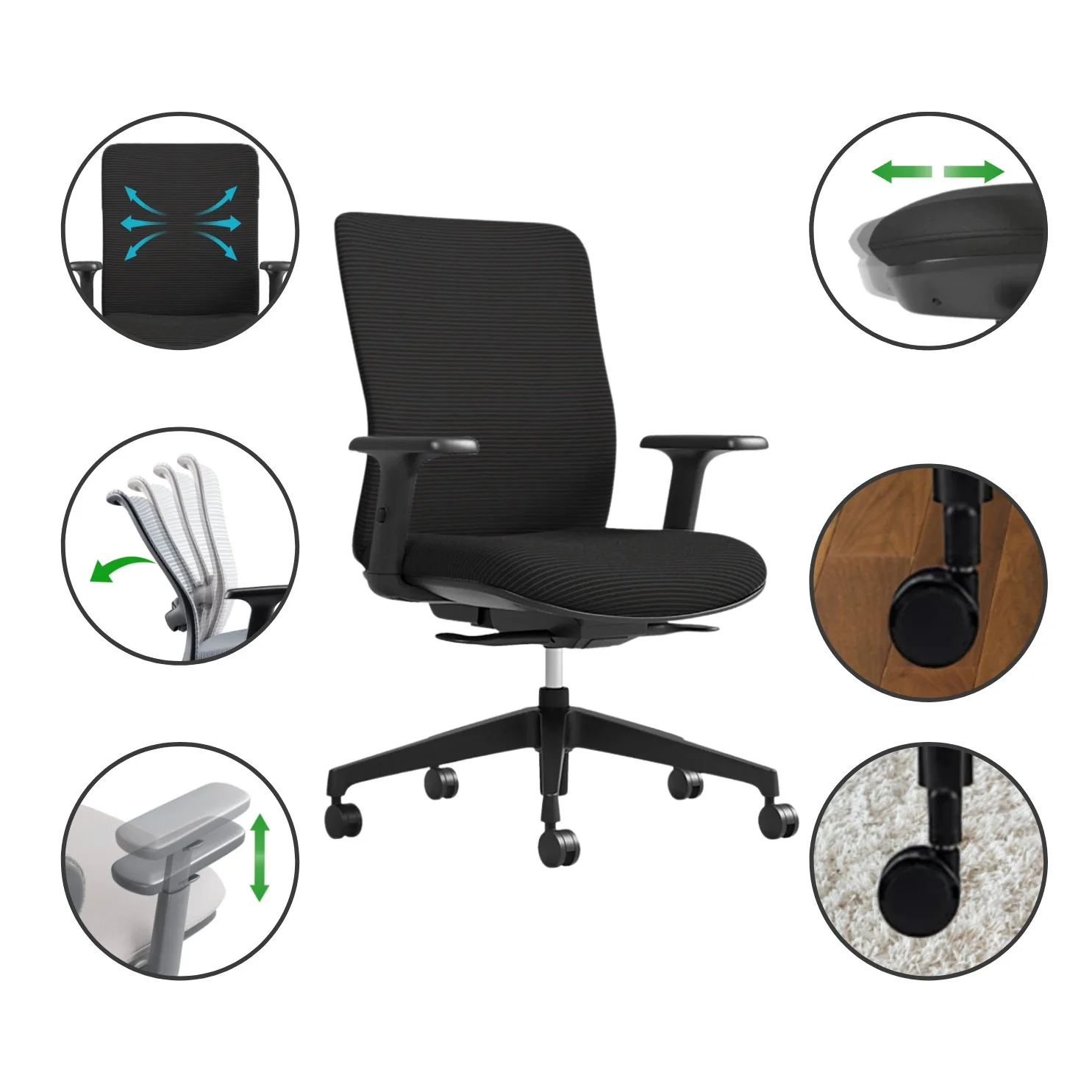Poko | Ergonomic Office Chair - Image 3