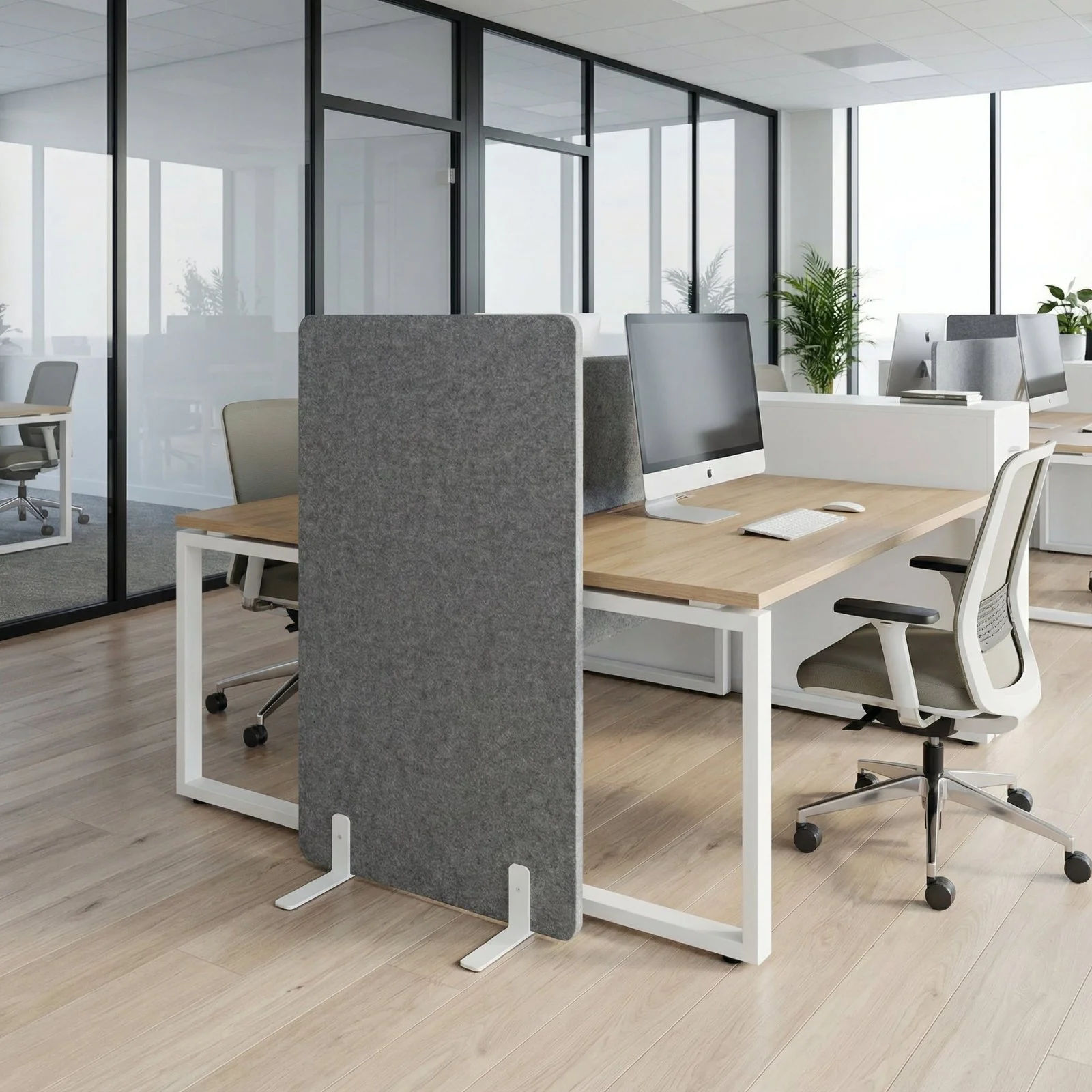 Acoustic Privacy Panel Stand-Alone 130H - Image 3