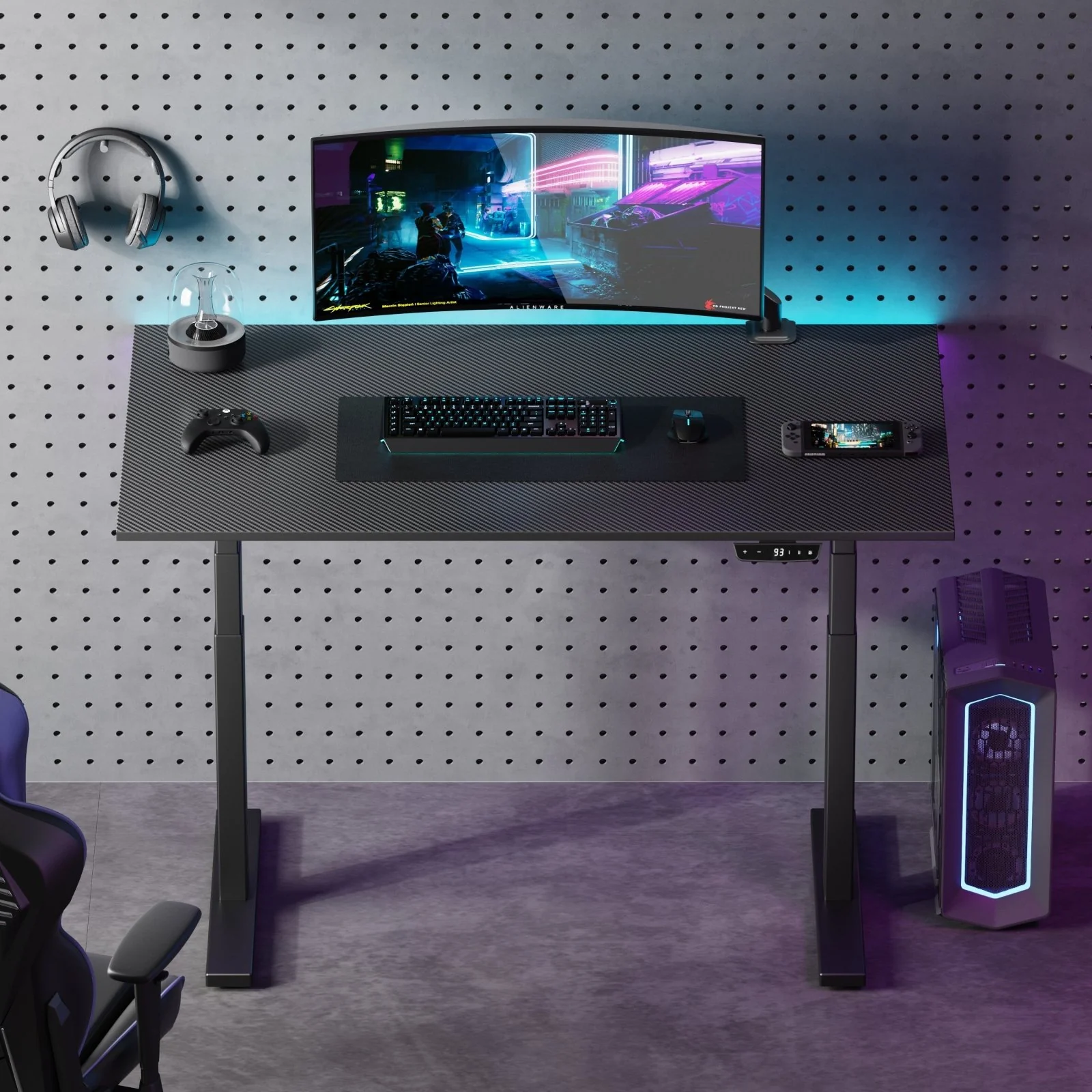 Raka | Sit-Stand Gaming Desk - Image 4